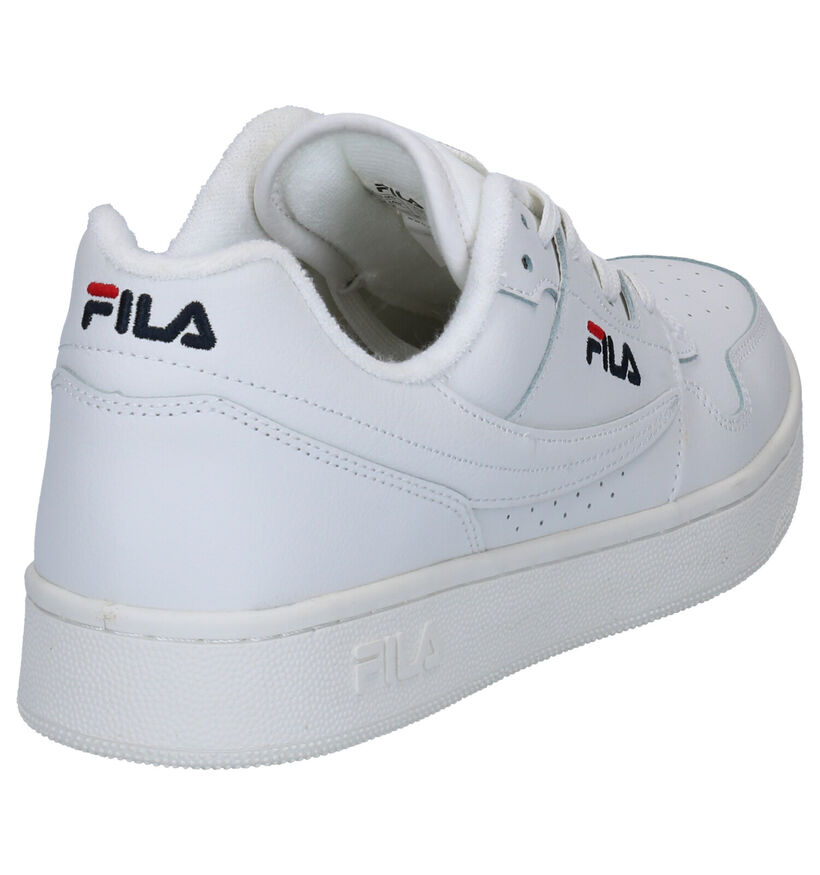 Fila Arcade Low Witte Sneakers in kunstleer (266456)