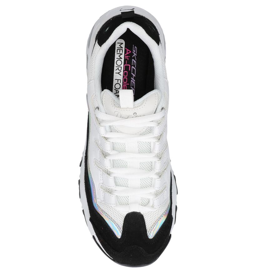 D'lites Baskets basses en Blanc en cuir (252026)