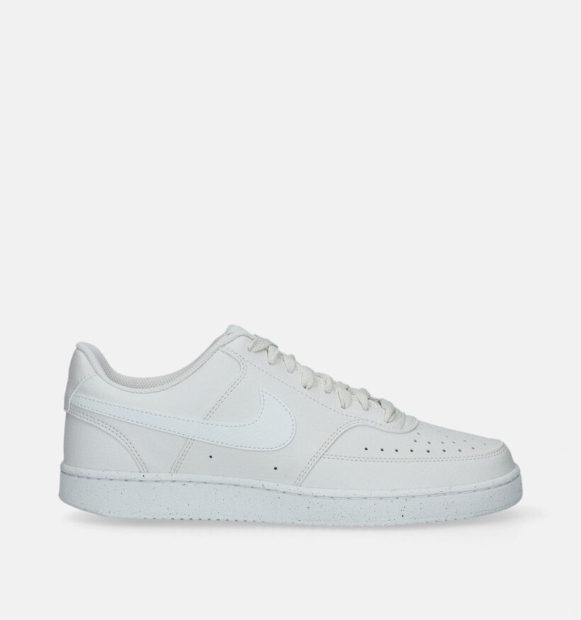 Nike Court Vision Low Next Nature Baskets en Noir pour hommes, garçons (343757)