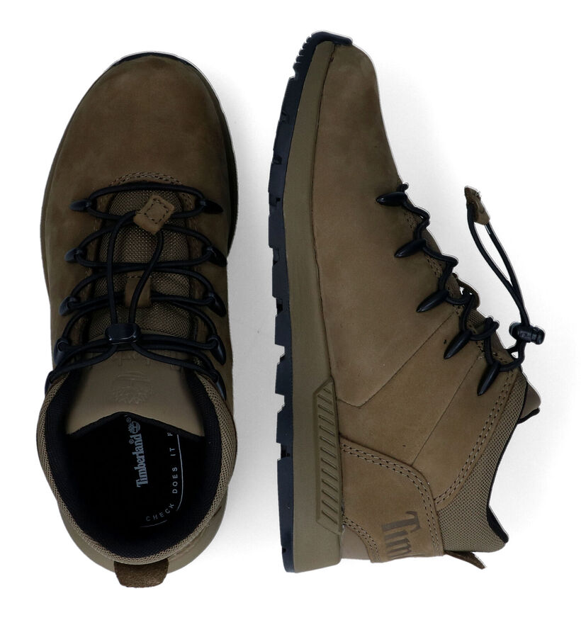 Timberland Sprint Tracker Kaki Boots voor jongens (313049) - geschikt voor steunzolen