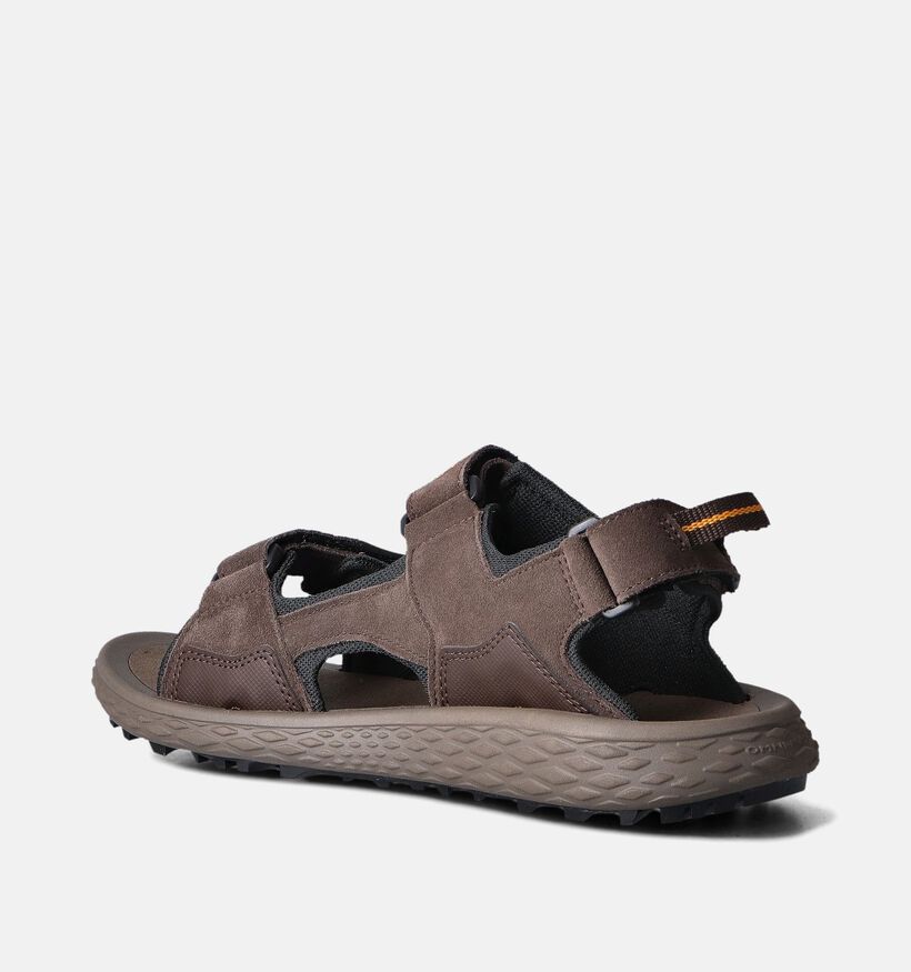 Columbia Konos Hiker 3-Strap Sandalen Donkerbruin voor heren (352800) - geschikt voor steunzolen