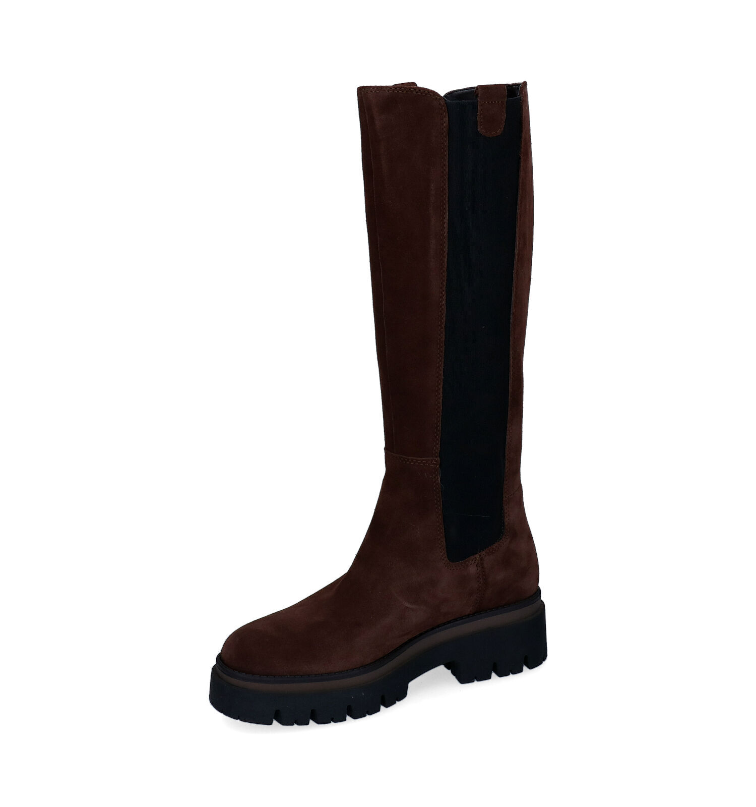 Bruine clearance laarzen tamaris