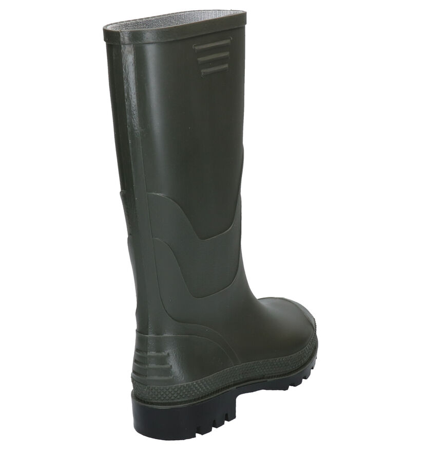 Dazzle Bottes de pluie en Vert kaki en synthétique (252713)