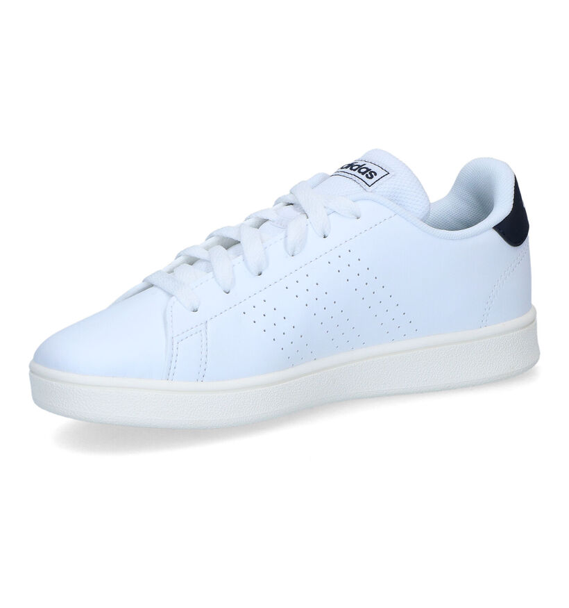 adidas Advantage K Witte Sneakers voor jongens, meisjes (324324)