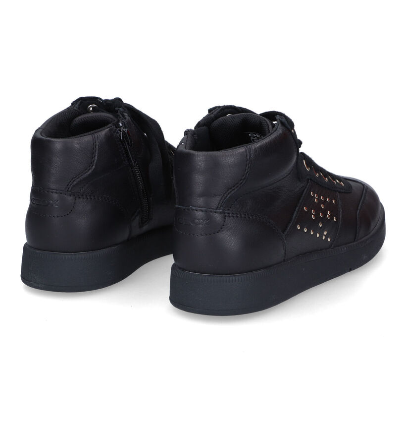 Geox Meleda Baskets en Noir pour femmes (316117) - pour semelles orthopédiques