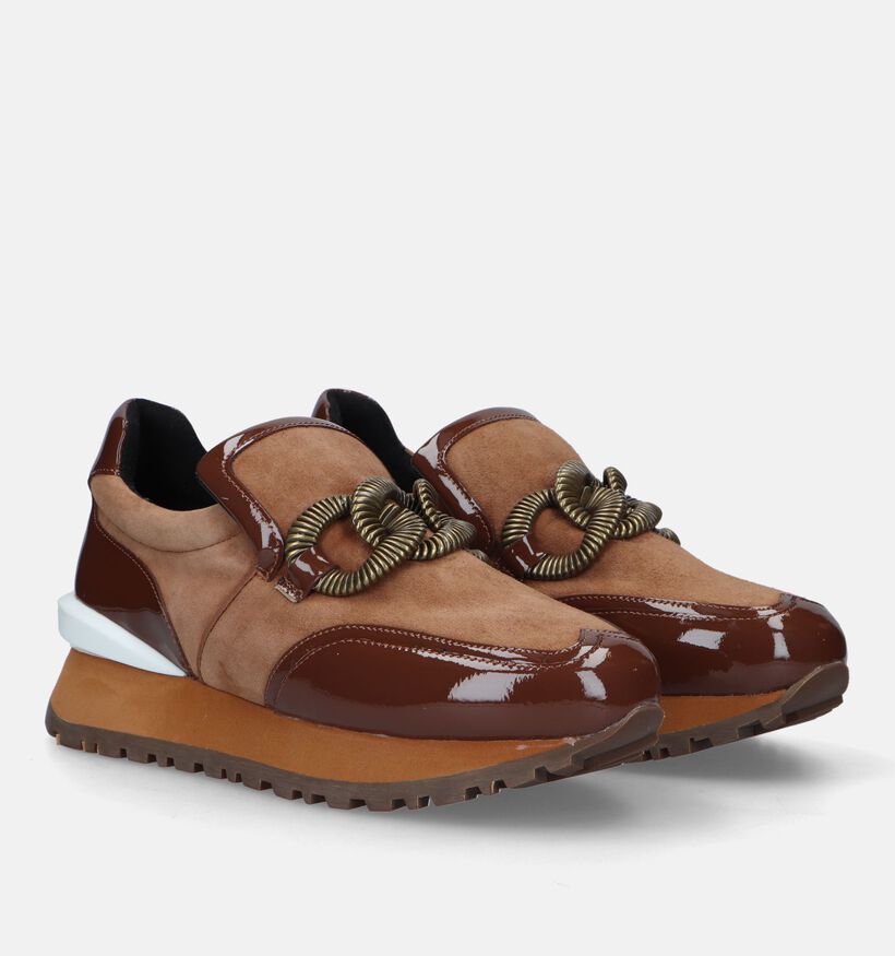 Nathan-Baume Zwarte Instappers voor dames (332391) - geschikt voor steunzolen