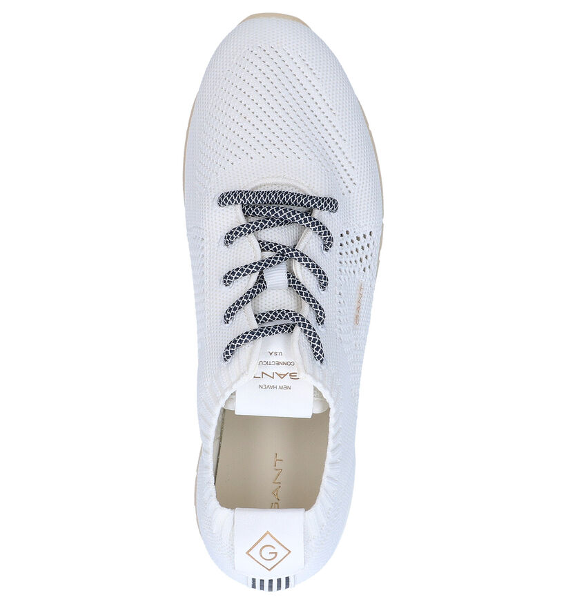 Gant Bevinda Baskets en Blanc en textile (271309)