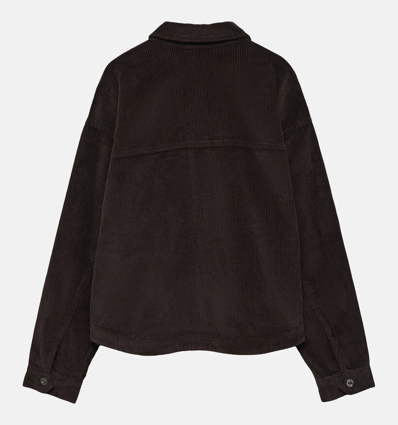 Vero Moda Jamie Manteaux courts en Brun fonc&eacute; pour femmes (377599)