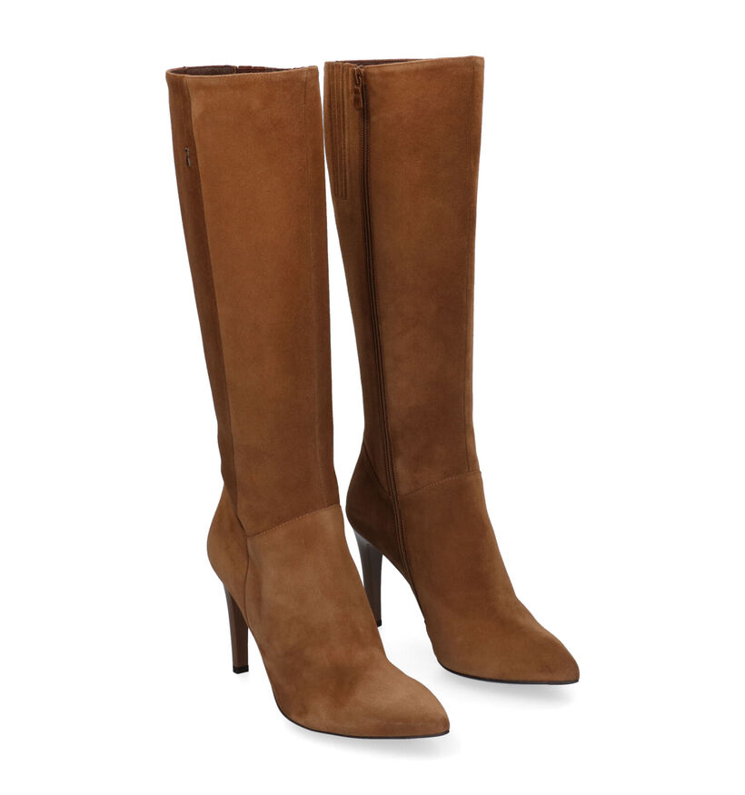 NeroGiardini Bottes hautes en Cognac pour femmes (307536)
