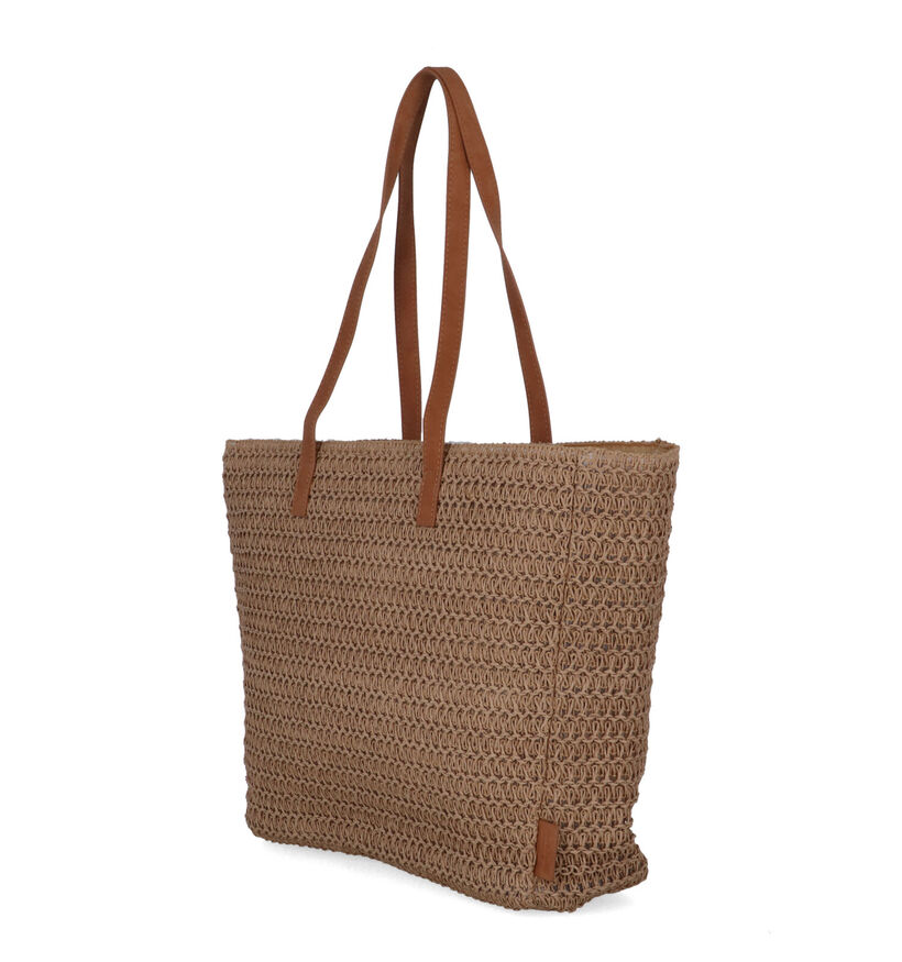 PE Florence Cabas avec fermeture éclair en Naturel pour femmes (325845)