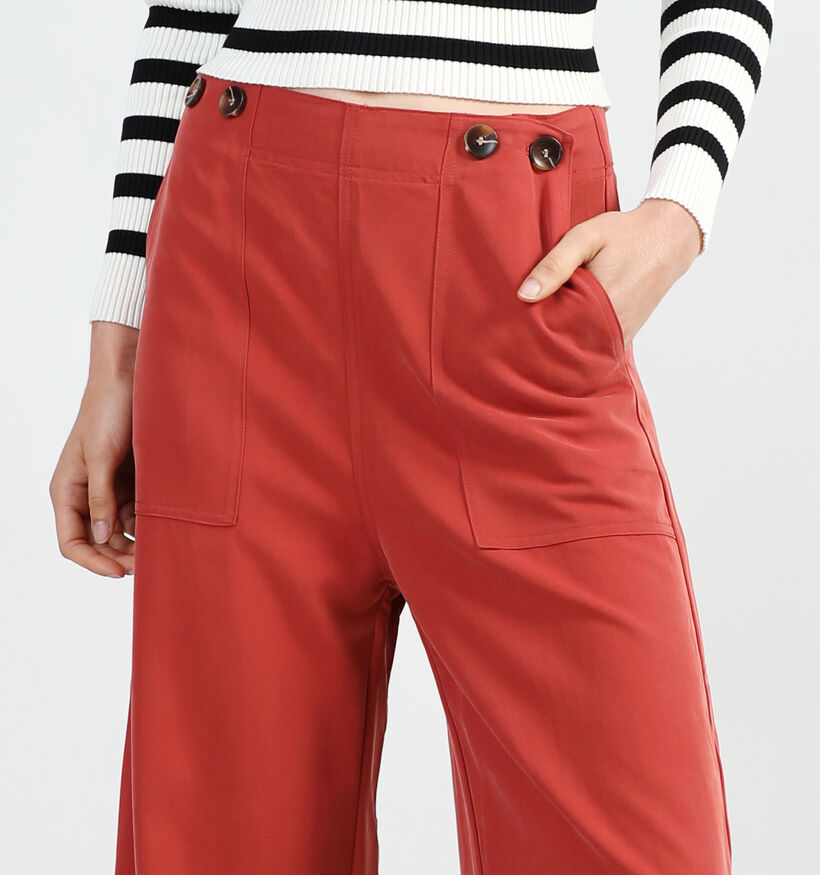 Orfeo Sabrina Rode Wijde broek voor dames (349325)