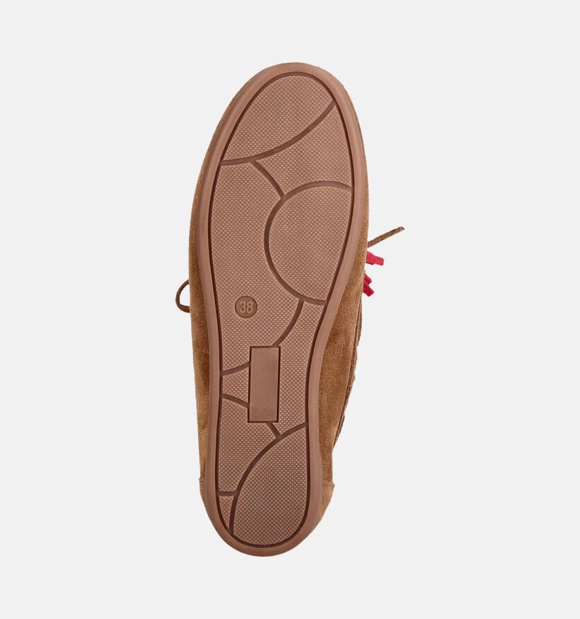 Poelman Cognac Bootschoenen voor dames (386163)