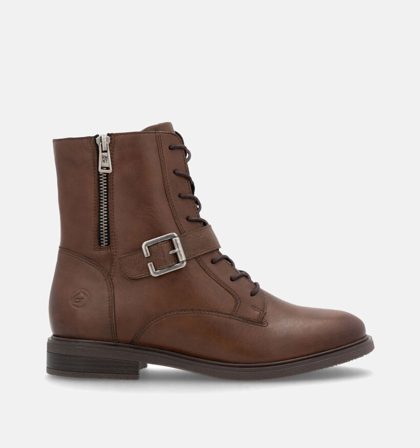 Remonte Bottines à lacets en Cognac pour femmes (347230)