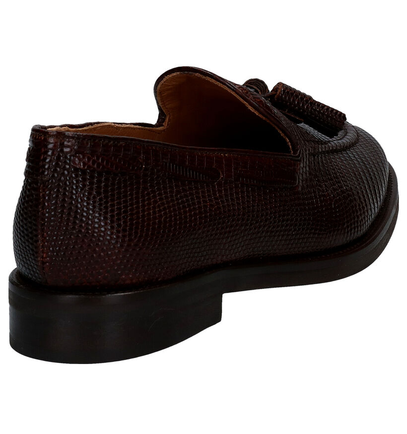 JHay Bruine Loafers in leer (281954)