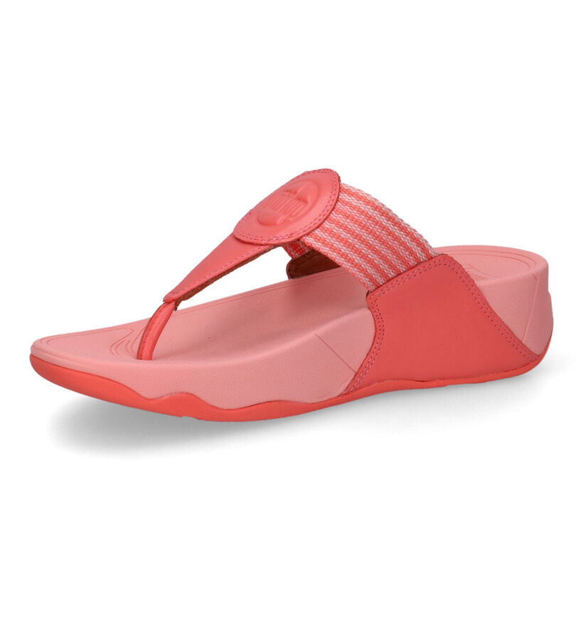 FitFlop Walkstar Webbing Tongs en Mauve en textile (302640)