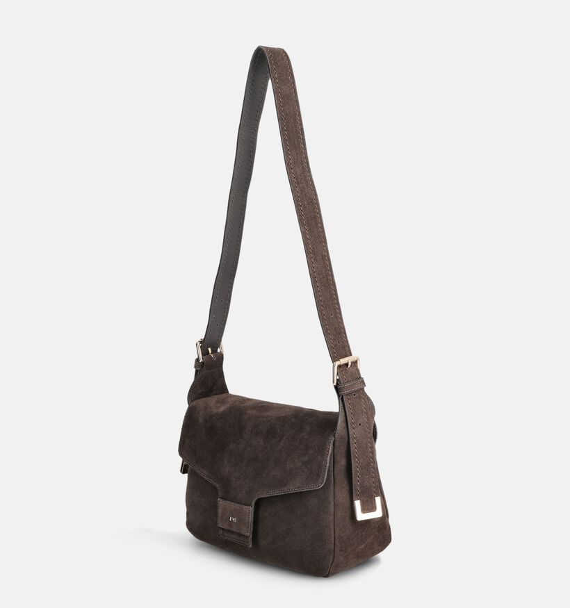 NeroGiaerdini Donkerbruine Crossbodytas voor dames (379302)