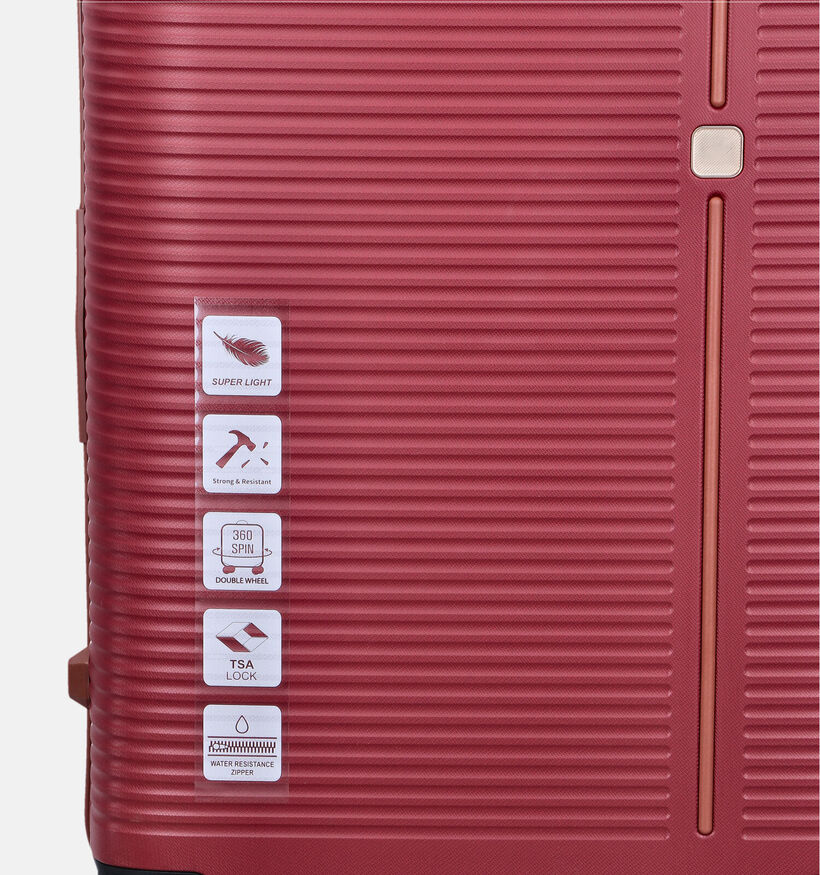 Origin Bordeaux/Cognac Grote Reiskoffer Large voor dames (376183)