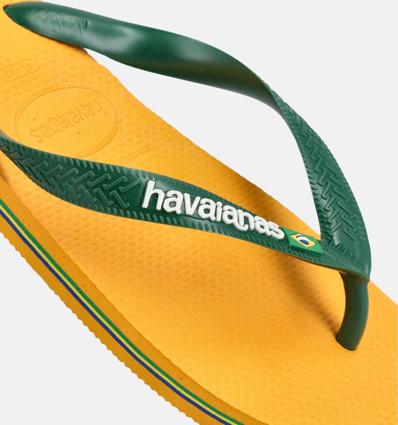 Havaianas Brasil Gele Teenslippers voor heren (373002)