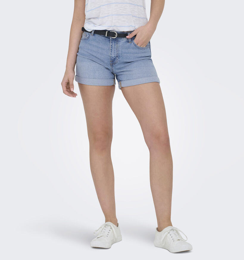 JDY Moon Short en jeans en Bleu pour femmes (357334)