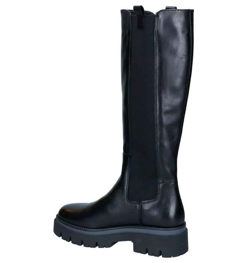 Tamaris Touch It Bottes en Noir en cuir (300107)
