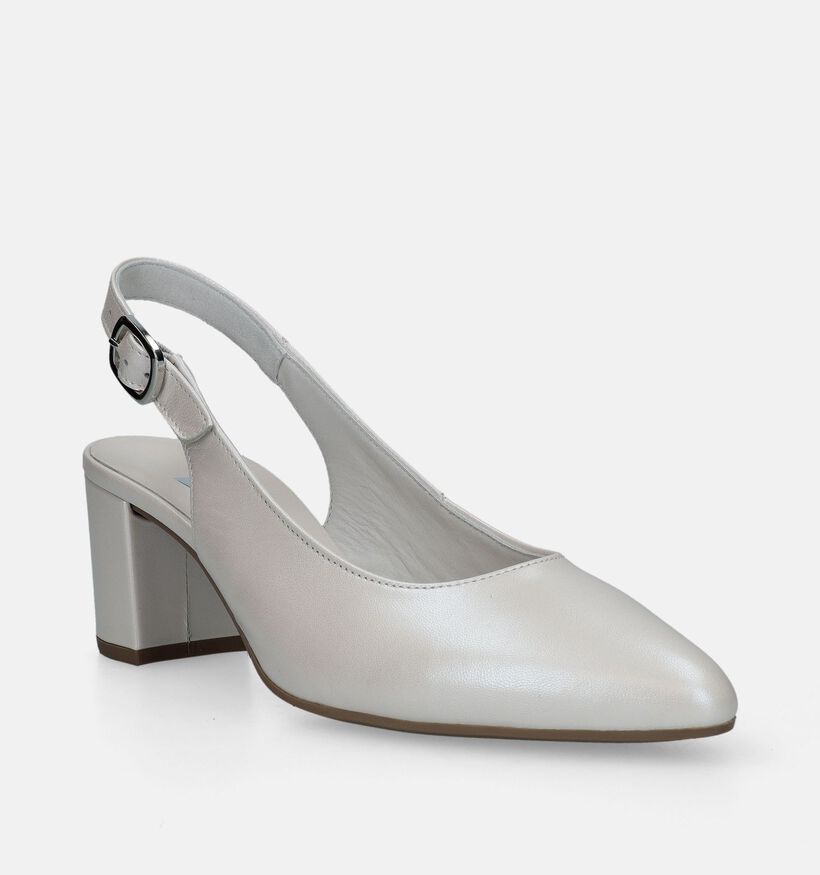 Gabor Sandales slingback en Blanc pour femmes (329033)