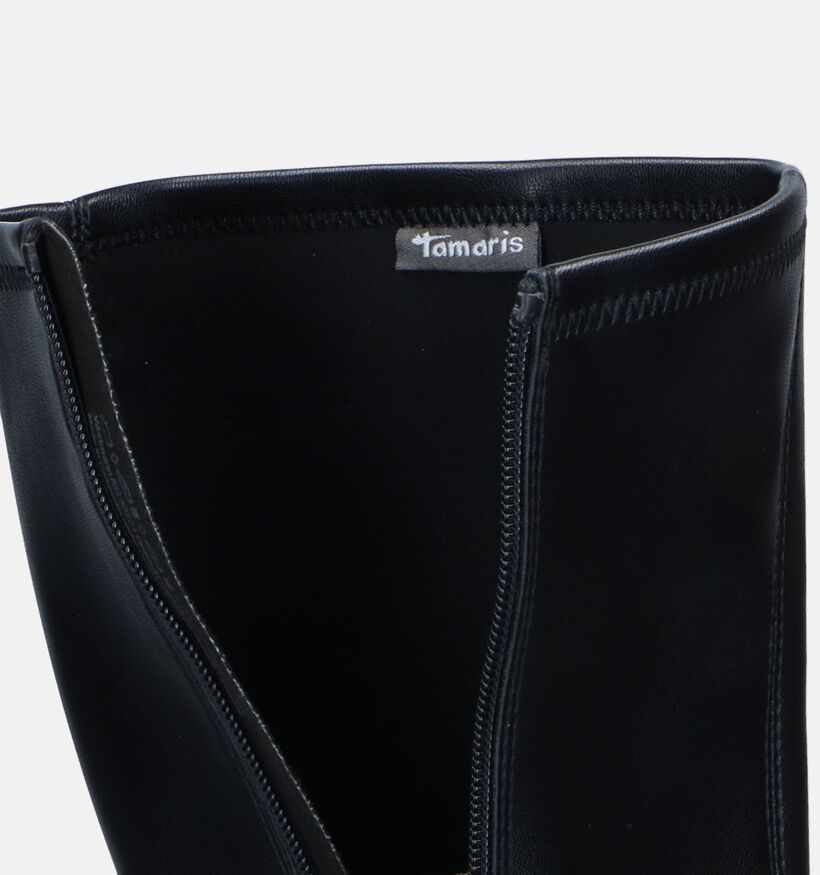 Tamaris Bottes hautes en Noir pour femmes (346817)