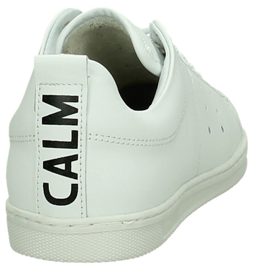 Witte Keep Calm Sneakers Tango Anna, , pdp