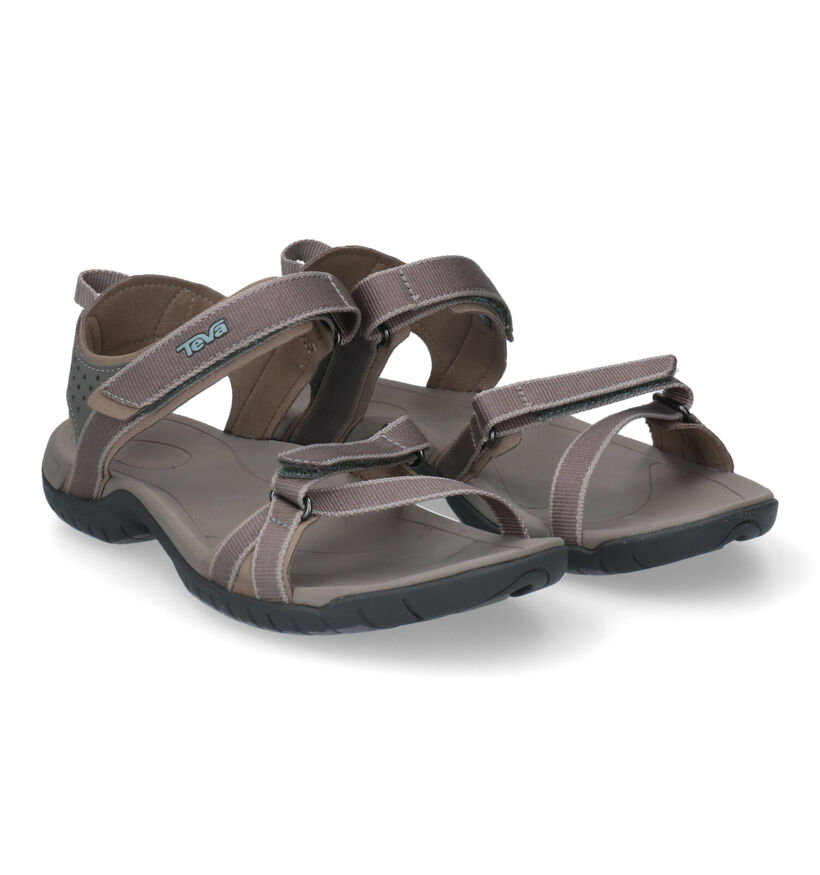 Teva Verra Blauwe Sandalen in stof (321752)