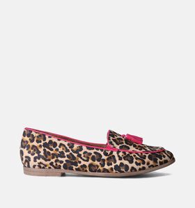 Tamaris Bruine Loafers met luipaardprint voor dames (351528)