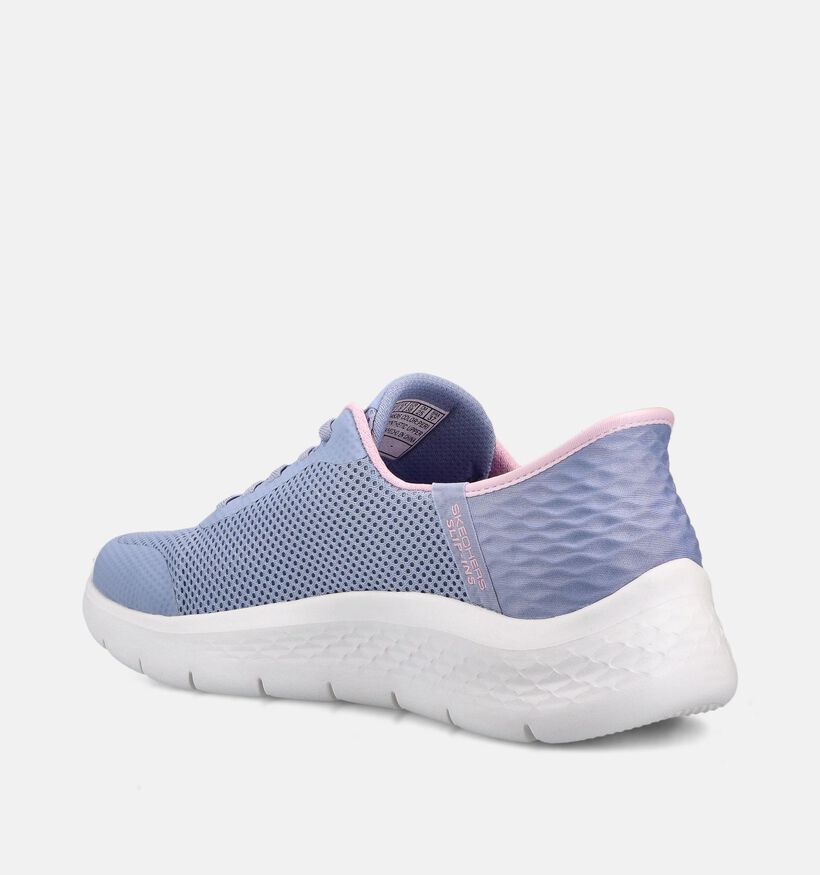 Skechers Go Walk Flex Grand Entry Lila Sneakers voor dames (375604)