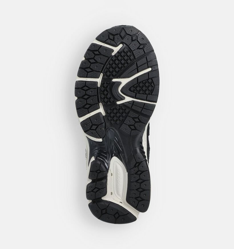 New Balance GC 2002 Baskets en Noir pour gar&ccedil;ons, filles (377306) - pour semelles orthop&eacute;diques