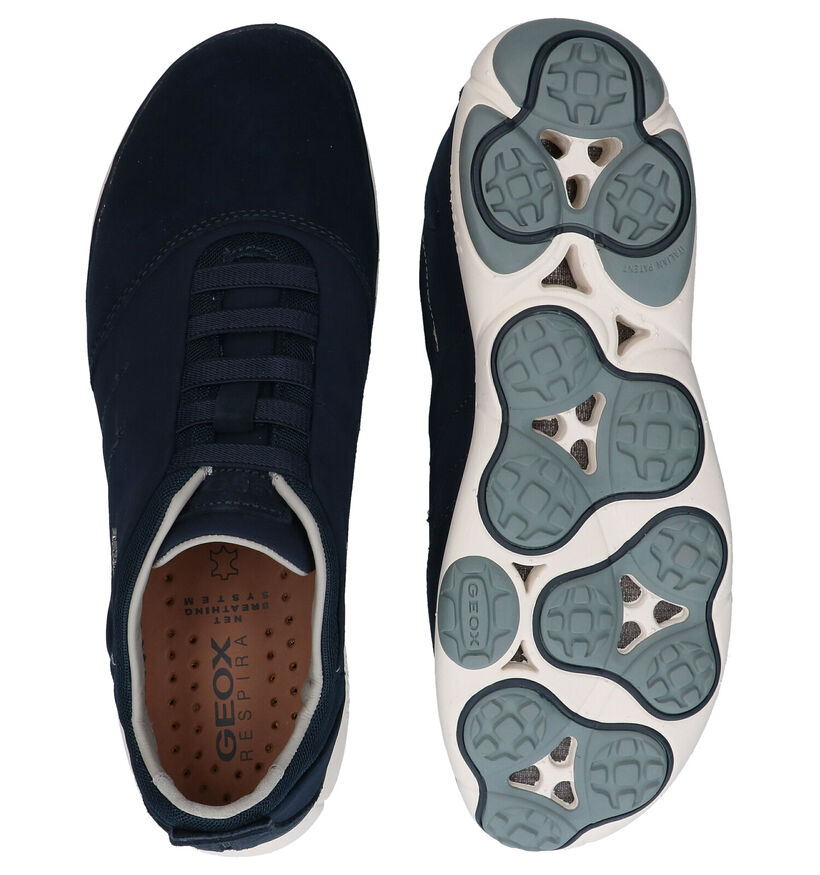 Geox Nebula Chaussures Slip-on en Bleu pour hommes (279089) - pour semelles orthopédiques