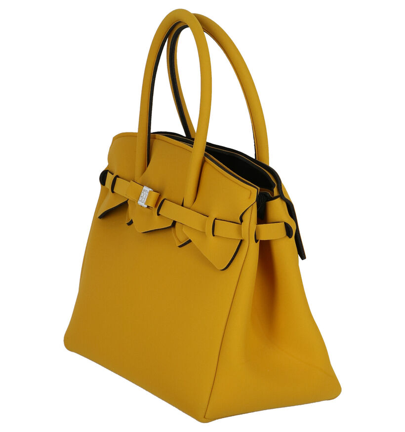 Save My Bag Miss Plus Gele Handtas in stof (253016)