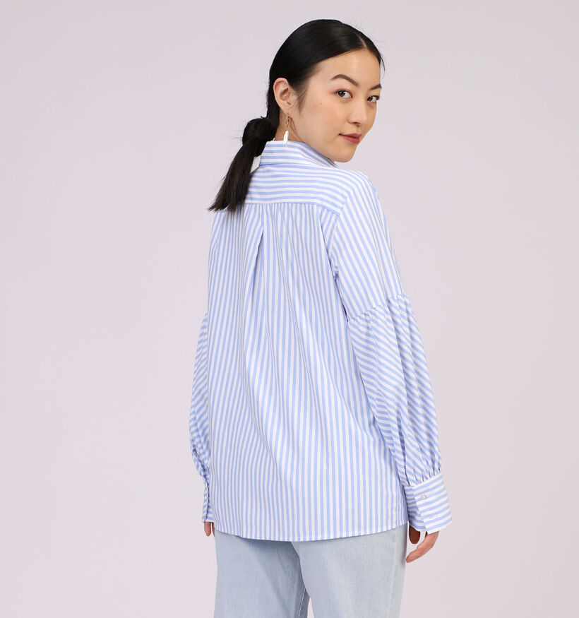 Mexx Blauw Gestreept Hemd (313274)