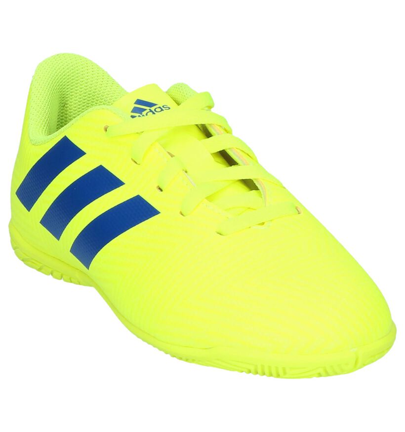 Fluogele Zaalvoetbalschoenen adidas Nemiziz in kunstleer (237169)