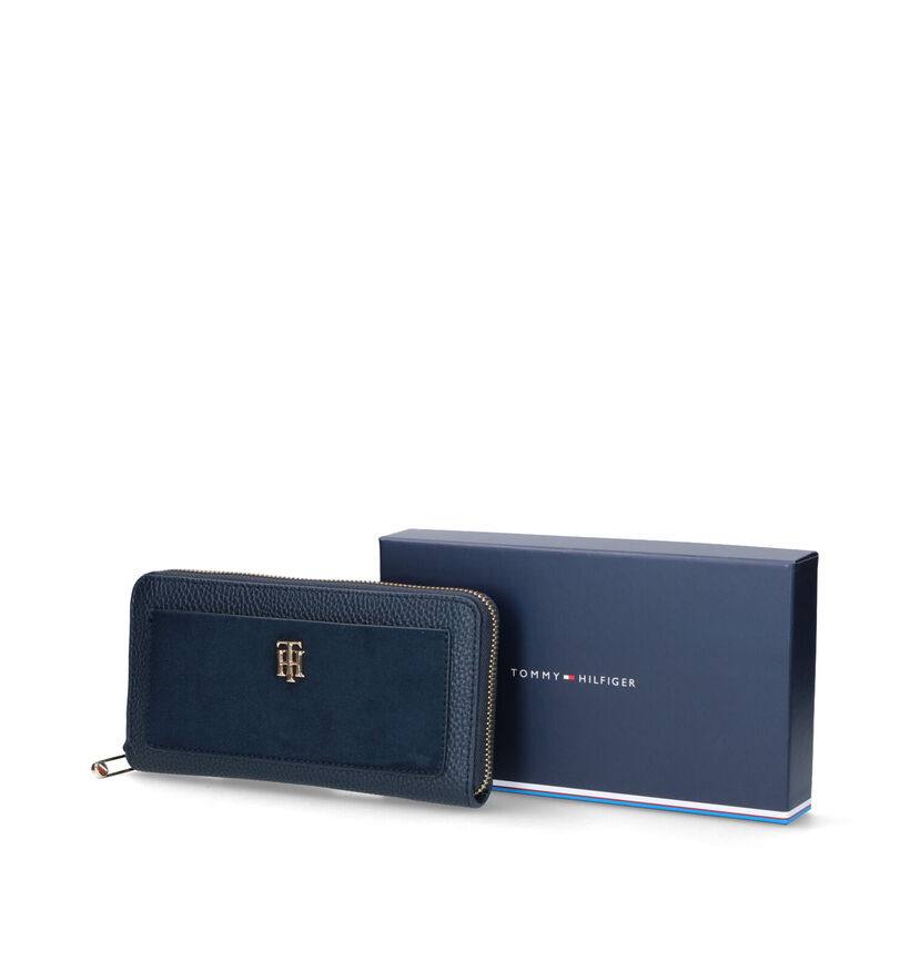 Tommy Hilfiger Joy Portefeuille en Bleu en simili cuir (300954)