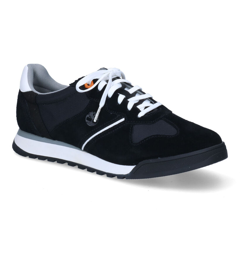 Timberland Miami Coast Chaussures à lacets en Noir en daim (304196)