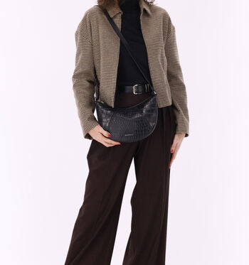 Burkely Crossbody tassen Zwart/Cognac/Bruin/Bordeaux