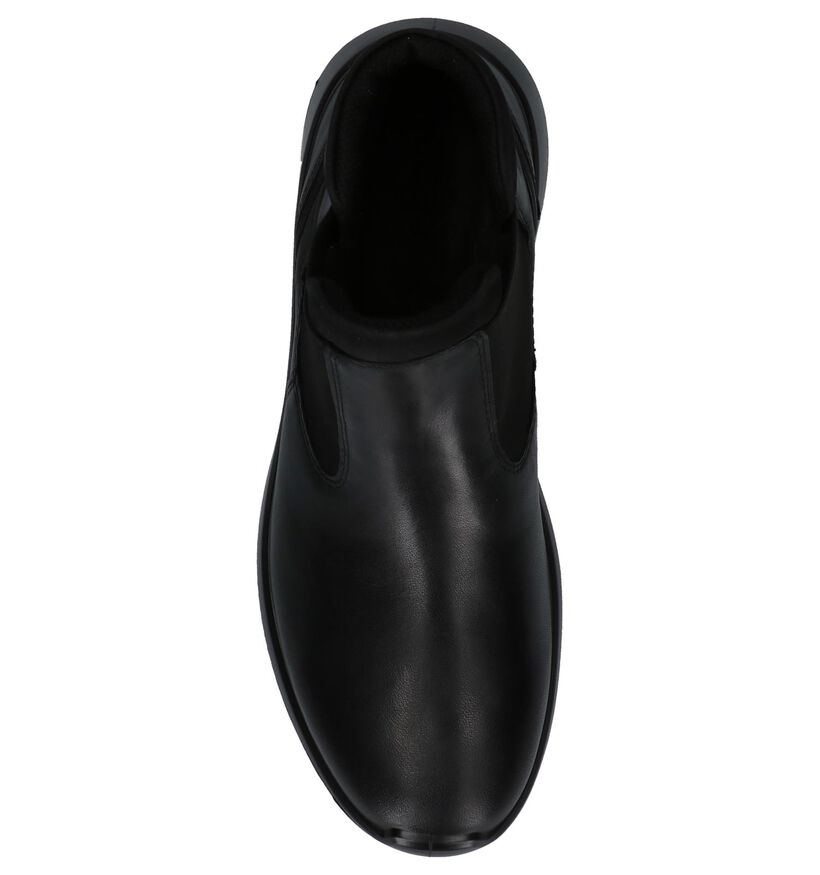 Zwarte Chelsea Boots Ecco Soft 5, , pdp