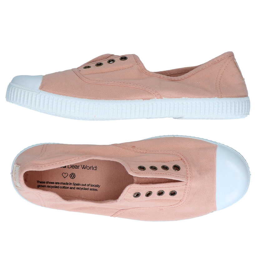 Victoria Roze Sneakers in stof (298677)