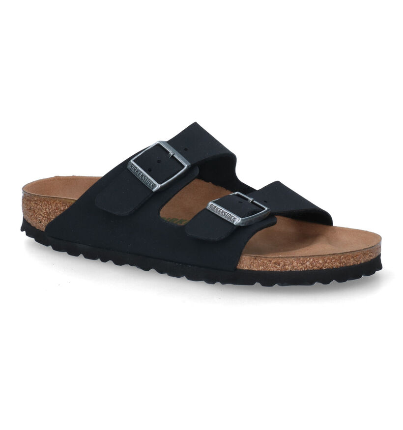 Birkenstock Arizona Zwarte Slippers voor dames (294826)