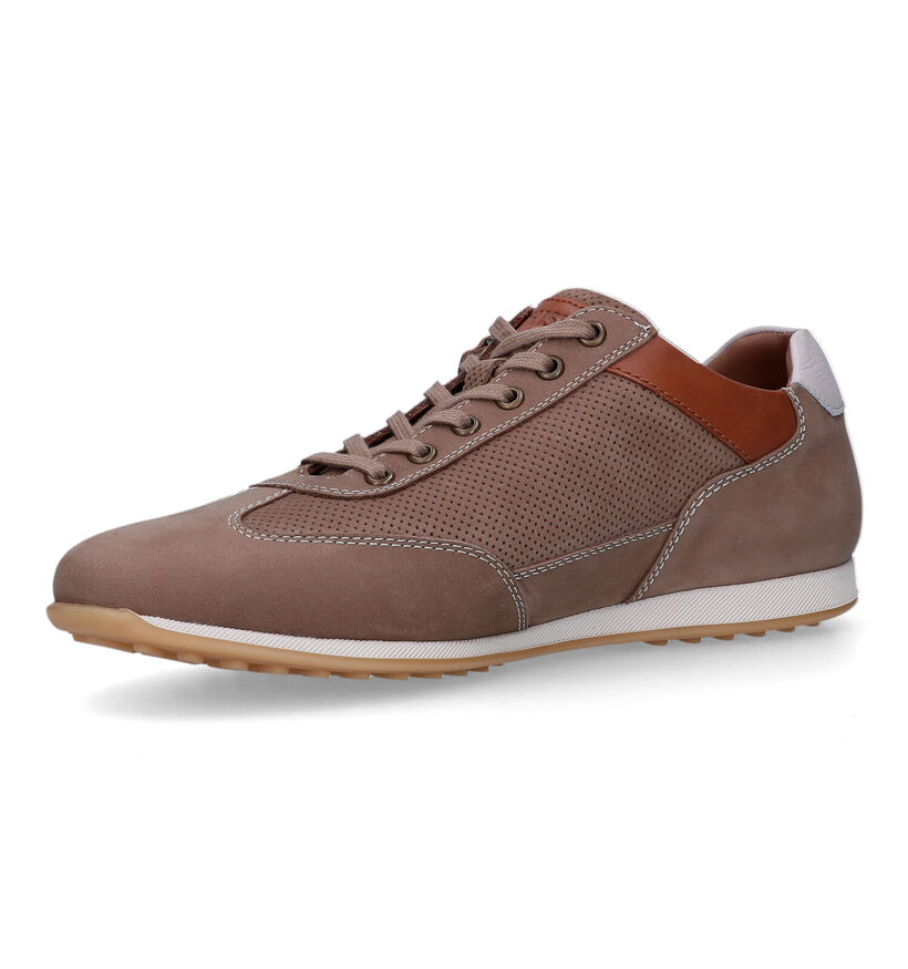 Mephisto Leon Nomad Blauwe Veterschoenen voor heren (355169) - geschikt voor steunzolen