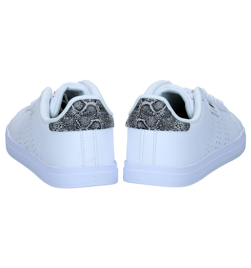 adidas Courtpoint CL X Witte Sneakers in kunstleer (276445)