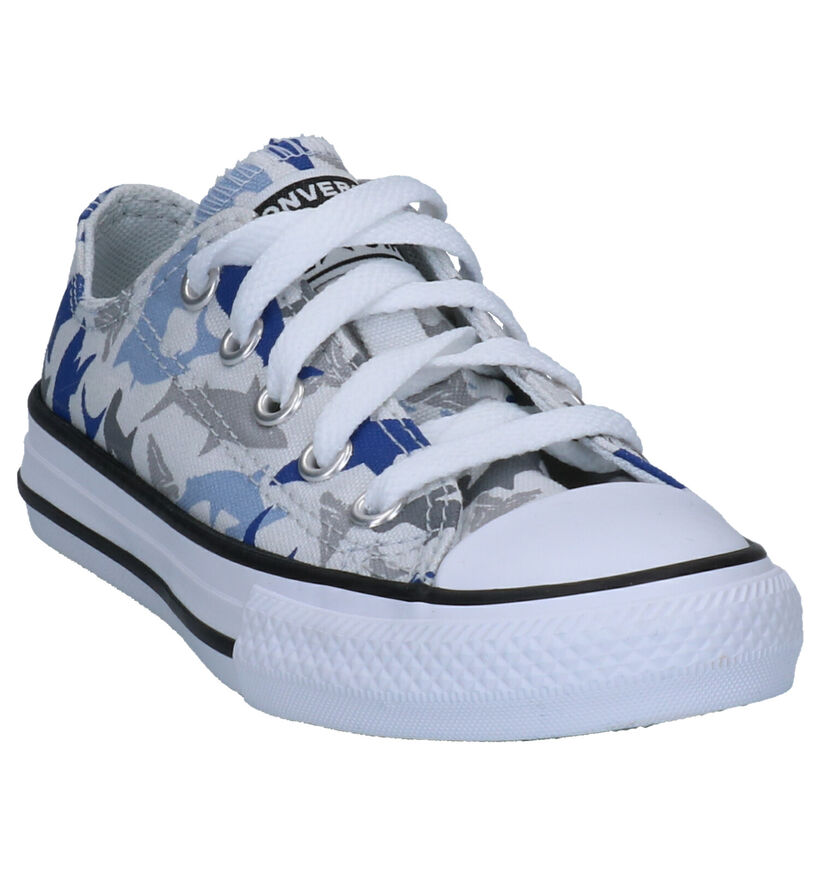 Converse Chuck Taylor All Star OX Sneakers Blauw in stof (266024)