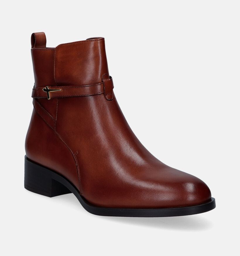 Tamaris Bottines plates en Cognac pour femmes (346628)