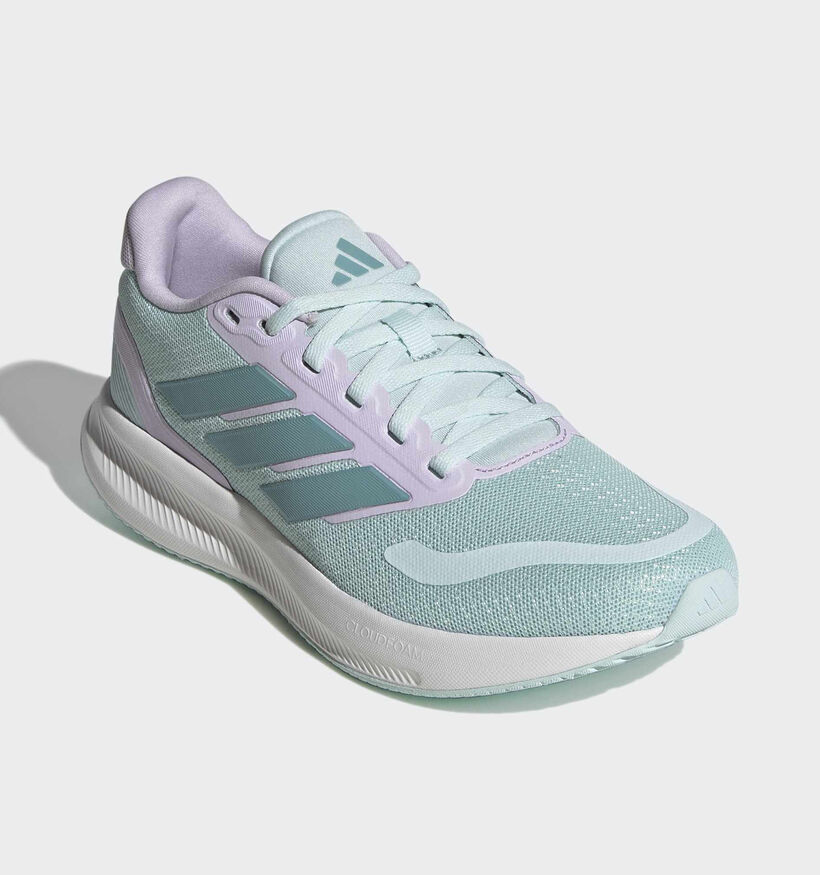 adidas Runfalcon 5 Lichtgroene Sneakers voor meisjes (372651) - geschikt voor steunzolen
