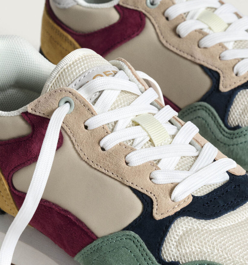 HOFF City Beige/Groene Sneakers voor dames (365710) - geschikt voor steunzolen