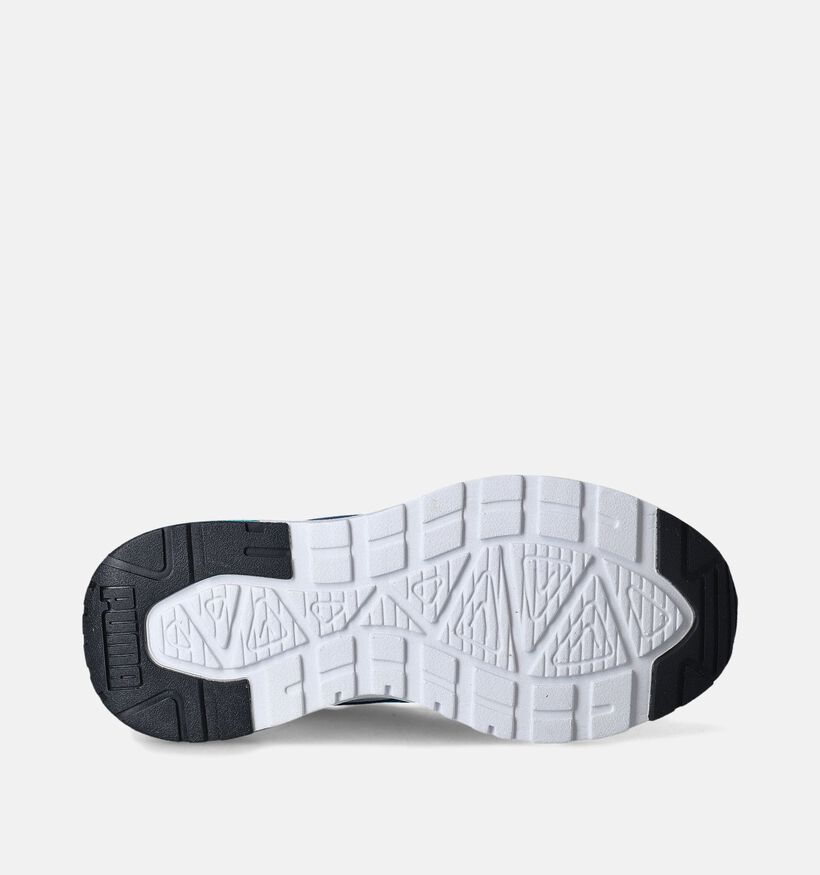 Puma Baskets basses en Noir pour filles, garçons (361479) - pour semelles orthopédiques