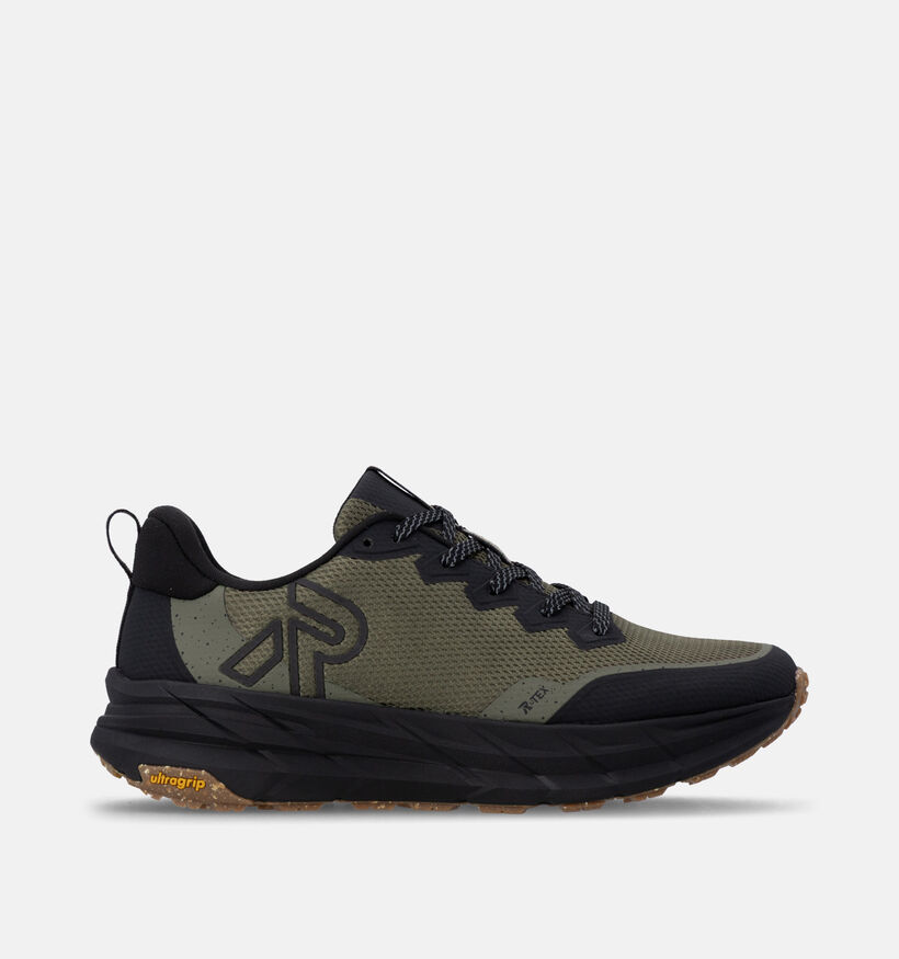 Rieker Zwarte/Kakigroene Sneakers voor heren (376514) - geschikt voor steunzolen