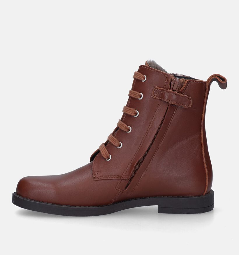 Milo & Mila Cognac Bottines voor meisjes (332067)